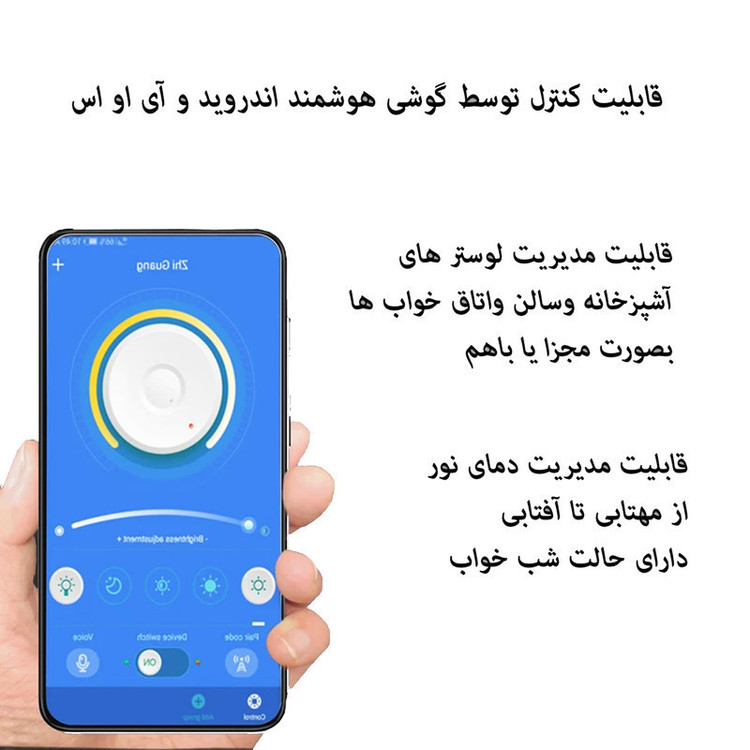 محصول نمونه تستی لوستر ام کی ای لایتینگ مدل مدرن کد Ringo40